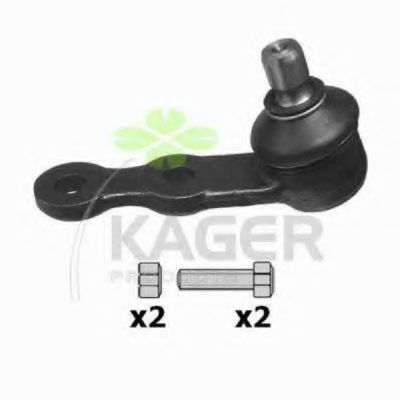 KAGER 88-0192 Несущий направляющий шарнир для OPEL CORSA A (Опель Cорса а) KAGER 88-0192 Несущий направляющий шарнир для OPEL CORSA A (Опель Cорса а)