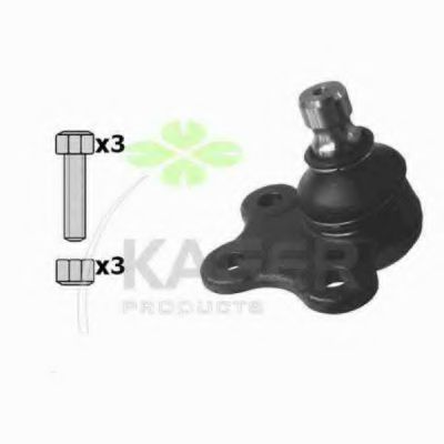 KAGER 88-0203 Несущий направляющий шарнир для FORD MONDEO (Форд Мондэо) KAGER 88-0203 Несущий направляющий шарнир для FORD MONDEO (Форд Мондэо)