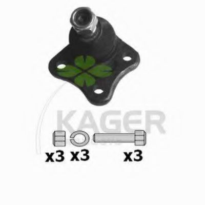 KAGER 88-0337 Несущий направляющий шарнир для VOLKSWAGEN GOLF IV (Фольксваген Гольф 4) KAGER 88-0337 Несущий направляющий шарнир для VOLKSWAGEN GOLF IV (Фольксваген Гольф 4)