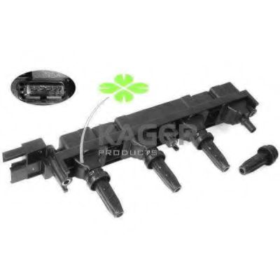 KAGER 60-0078 Катушка зажигания для PEUGEOT 407 (Пежо 407) KAGER 60-0078 Катушка зажигания для PEUGEOT 407 (Пежо 407)