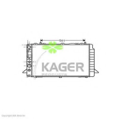 KAGER 31-0022 Радиатор, охлаждение двигателя для AUDI 90 (Ауди 90) KAGER 31-0022 Радиатор, охлаждение двигателя для AUDI 90 (Ауди 90)