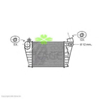 KAGER 31-0046 Интеркулер 