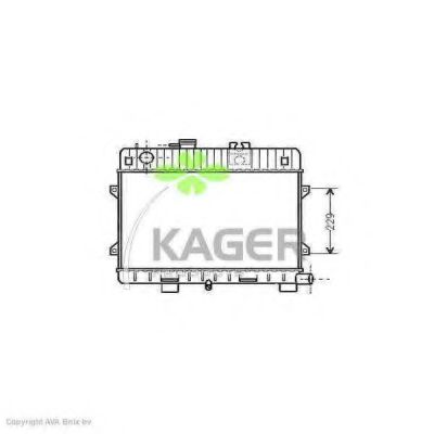 KAGER 31-0099 Радиатор, охлаждение двигателя для BMW 3 (Бмв 3) KAGER 31-0099 Радиатор, охлаждение двигателя для BMW 3 (Бмв 3)