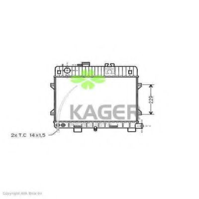 KAGER 31-0102 Радиатор, охлаждение двигателя для BMW 3 (Бмв 3) KAGER 31-0102 Радиатор, охлаждение двигателя для BMW 3 (Бмв 3)