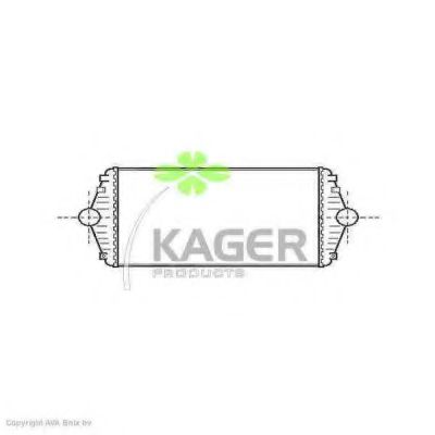 KAGER 31-0207 Интеркулер 