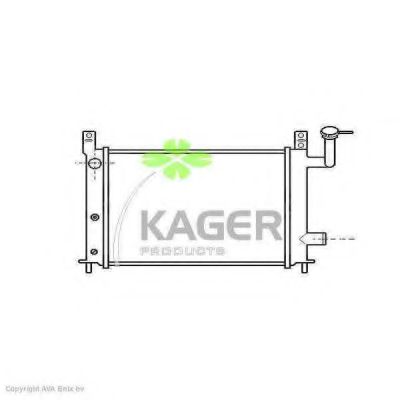 KAGER 31-0228 Радиатор, охлаждение двигателя для NISSAN (Ниссан) KAGER 31-0228 Радиатор, охлаждение двигателя для NISSAN (Ниссан)