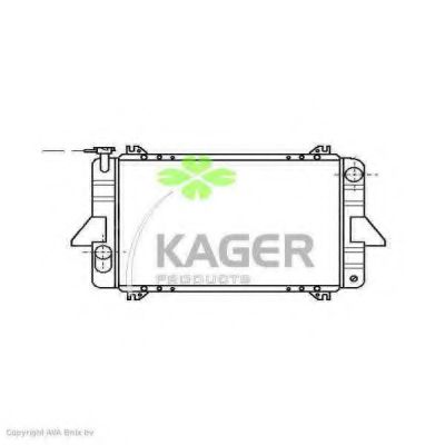 KAGER 31-0236 Радиатор, охлаждение двигателя для NISSAN (Ниссан) KAGER 31-0236 Радиатор, охлаждение двигателя для NISSAN (Ниссан)