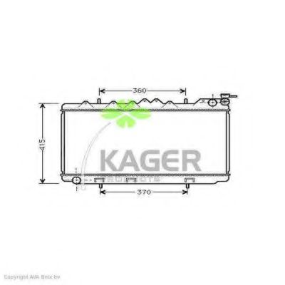 KAGER 31-0239 Радиатор, охлаждение двигателя для NISSAN (Ниссан) KAGER 31-0239 Радиатор, охлаждение двигателя для NISSAN (Ниссан)
