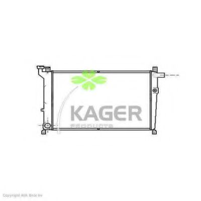 KAGER 31-0242 Радиатор, охлаждение двигателя для NISSAN (Ниссан) KAGER 31-0242 Радиатор, охлаждение двигателя для NISSAN (Ниссан)