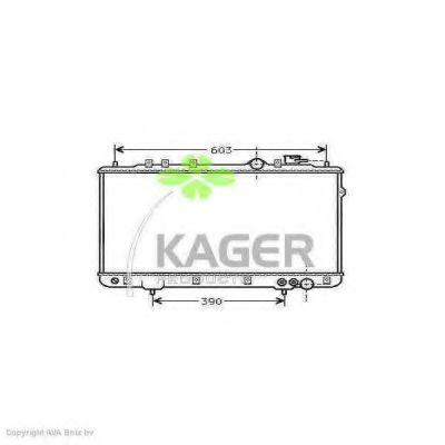 KAGER 31-0511 Радиатор, охлаждение двигателя для HYUNDAI (Хендай) KAGER 31-0511 Радиатор, охлаждение двигателя для HYUNDAI (Хендай)