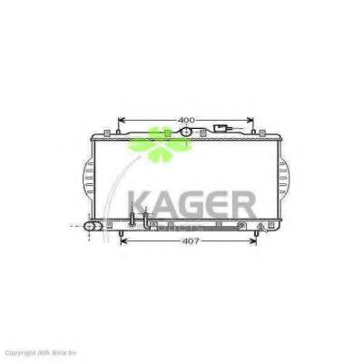 KAGER 31-0514 Радиатор, охлаждение двигателя для HYUNDAI (Хендай) KAGER 31-0514 Радиатор, охлаждение двигателя для HYUNDAI (Хендай)