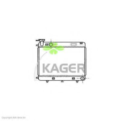 KAGER 31-0599 Радиатор, охлаждение двигателя для MERCEDESBENZ (Мерседес бенц) KAGER 31-0599 Радиатор, охлаждение двигателя для MERCEDESBENZ (Мерседес бенц)