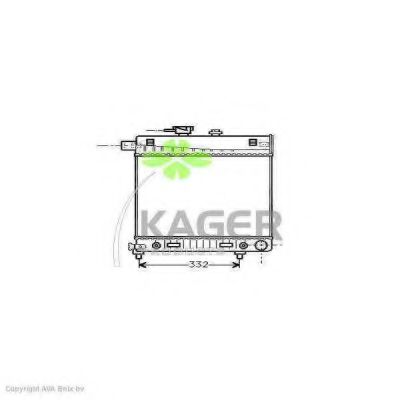 KAGER 31-0608 Радиатор, охлаждение двигателя для MERCEDES-BENZ CLK (Мэрcэдэс-бэнз Слк) KAGER 31-0608 Радиатор, охлаждение двигателя для MERCEDES-BENZ CLK (Мэрcэдэс-бэнз Слк)