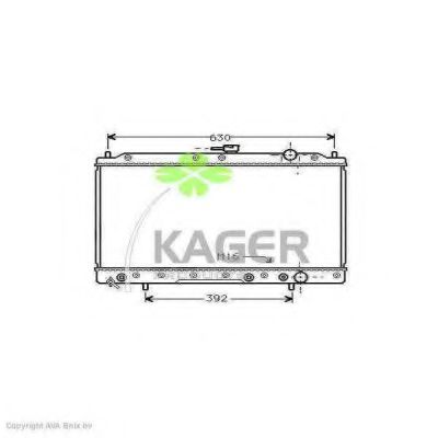 KAGER 31-0658 Радиатор, охлаждение двигателя для MITSUBISHI ETERNA IV (Митсубиши/митсубиси Этэрна иv) KAGER 31-0658 Радиатор, охлаждение двигателя для MITSUBISHI ETERNA IV (Митсубиши/митсубиси Этэрна иv)