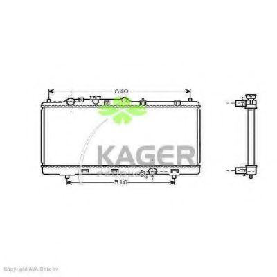 KAGER 31-0728 Радиатор, охлаждение двигателя для MAZDA 323 PROTEG VI (Мазда 323 протеже 6) KAGER 31-0728 Радиатор, охлаждение двигателя для MAZDA 323 PROTEG VI (Мазда 323 протеже 6)
