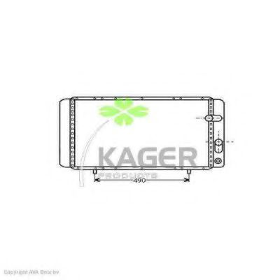 KAGER 31-0917 Радиатор, охлаждение двигателя для RENAULT ESPACE (Рено Эспаcэ) KAGER 31-0917 Радиатор, охлаждение двигателя для RENAULT ESPACE (Рено Эспаcэ)