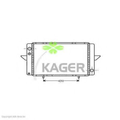 KAGER 31-0919 Радиатор, охлаждение двигателя для RENAULT MASTER I (Рено Мастэр и) KAGER 31-0919 Радиатор, охлаждение двигателя для RENAULT MASTER I (Рено Мастэр и)
