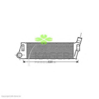 KAGER 31-0990 Интеркулер 