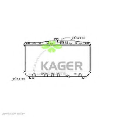 KAGER 31-1074 Радиатор, охлаждение двигателя для TOYOTA COROLLA FX (Тойота/тоета Cоролла инфинити фх) KAGER 31-1074 Радиатор, охлаждение двигателя для TOYOTA COROLLA FX (Тойота/тоета Cоролла инфинити фх)