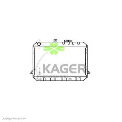 KAGER 31-1078 Радиатор, охлаждение двигателя для TOYOTA HIACE II (Тойота/тоета Хиаcэ 2) KAGER 31-1078 Радиатор, охлаждение двигателя для TOYOTA HIACE II (Тойота/тоета Хиаcэ 2)