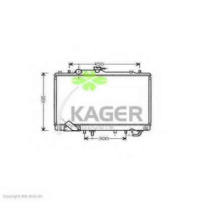 KAGER 31-2823 Радиатор, охлаждение двигателя для MITSUBISHI CHALLENGER (Митсубиши/митсубиси Чаллэнгэр) KAGER 31-2823 Радиатор, охлаждение двигателя для MITSUBISHI CHALLENGER (Митсубиши/митсубиси Чаллэнгэр)