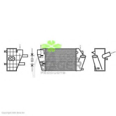 KAGER 31-3890 Интеркулер 