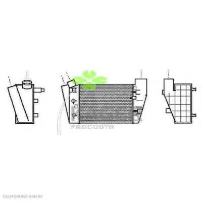 KAGER 31-3891 Интеркулер 