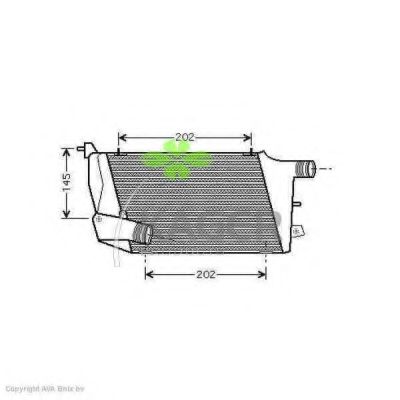 KAGER 31-3902 Интеркулер 