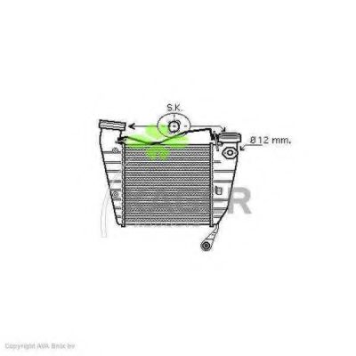 KAGER 31-4051 Интеркулер 