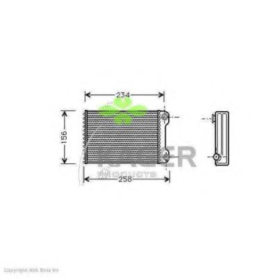 KAGER 32-0054 Теплообменник, отопление салона для FIAT (Фиат) KAGER 32-0054 Теплообменник, отопление салона для FIAT (Фиат)