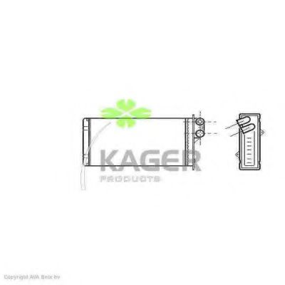 KAGER 32-0108 Теплообменник, отопление салона для RENAULT SAFRANE (Рено Сафранэ) KAGER 32-0108 Теплообменник, отопление салона для RENAULT SAFRANE (Рено Сафранэ)