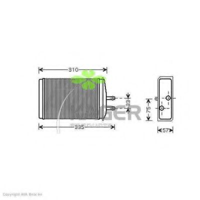 KAGER 32-0118 Теплообменник, отопление салона для SKODA FELICIA II (Шкода Фелиция 2) KAGER 32-0118 Теплообменник, отопление салона для SKODA FELICIA II (Шкода Фелиция 2)