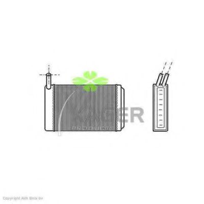KAGER 32-0132 Теплообменник, отопление салона для VOLKSWAGEN JETTA (Фольксваген Жэтта) KAGER 32-0132 Теплообменник, отопление салона для VOLKSWAGEN JETTA (Фольксваген Жэтта)