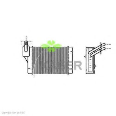 KAGER 32-0134 Теплообменник, отопление салона для VOLKSWAGEN JETTA (Фольксваген Жэтта) KAGER 32-0134 Теплообменник, отопление салона для VOLKSWAGEN JETTA (Фольксваген Жэтта)