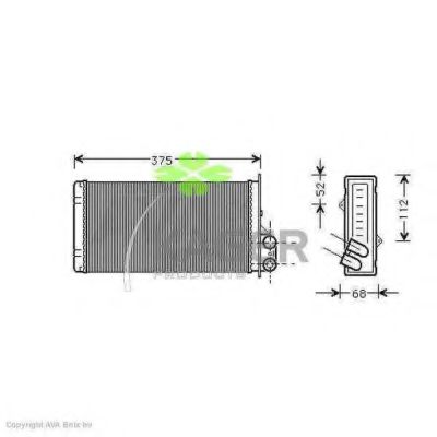 KAGER 32-0306 Теплообменник, отопление салона для RENAULT MASTER I (Рено Мастэр и) KAGER 32-0306 Теплообменник, отопление салона для RENAULT MASTER I (Рено Мастэр и)
