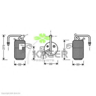 KAGER 94-5126 Осушитель, кондиционер для FORD FUSION (Форд Фьюжн) KAGER 94-5126 Осушитель, кондиционер для FORD FUSION (Форд Фьюжн)