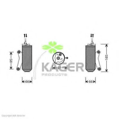 KAGER 94-5610 Осушитель, кондиционер для JAGUAR VANDEN PLAS (Ягуар Vандэн плас) KAGER 94-5610 Осушитель, кондиционер для JAGUAR VANDEN PLAS (Ягуар Vандэн плас)