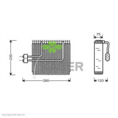KAGER 94-5637 Испаритель, кондиционер для HYUNDAI EXCEL (Хендай Эxcэл) KAGER 94-5637 Испаритель, кондиционер для HYUNDAI EXCEL (Хендай Эxcэл)