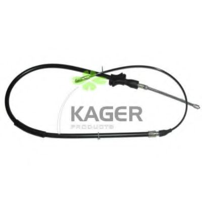 KAGER 19-0028 Трос, стояночная тормозная система для AUDI 100 (Ауди 100) KAGER 19-0028 Трос, стояночная тормозная система для AUDI 100 (Ауди 100)