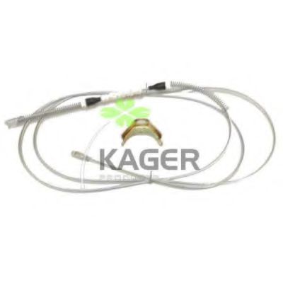 KAGER 19-0191 Трос, стояночная тормозная система для OPEL ASCONA B (Опель Асcона б) KAGER 19-0191 Трос, стояночная тормозная система для OPEL ASCONA B (Опель Асcона б)