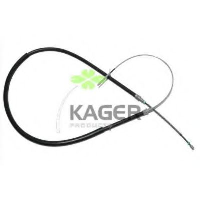 KAGER 19-0290 Трос, стояночная тормозная система для VOLKSWAGEN JETTA II (Фольксваген Жэтта 2) KAGER 19-0290 Трос, стояночная тормозная система для VOLKSWAGEN JETTA II (Фольксваген Жэтта 2)