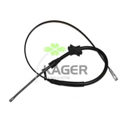 KAGER 19-0335 Трос, стояночная тормозная система для AUDI 80 (Ауди 80) KAGER 19-0335 Трос, стояночная тормозная система для AUDI 80 (Ауди 80)