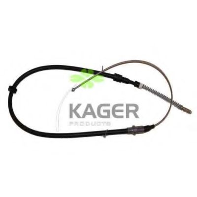 KAGER 19-0354 Трос, стояночная тормозная система для OPEL (Опель) KAGER 19-0354 Трос, стояночная тормозная система для OPEL (Опель)