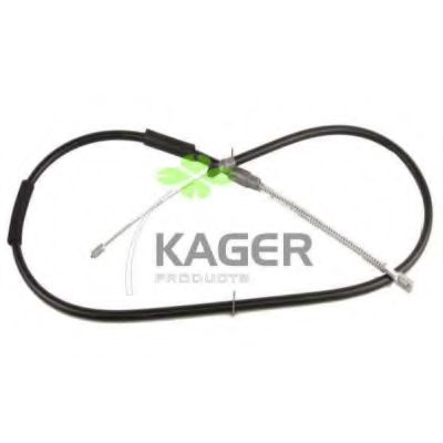 KAGER 19-0360 Трос, стояночная тормозная система для VOLKSWAGEN LT 28-35 I (Фольксваген Лт 28-35 и) KAGER 19-0360 Трос, стояночная тормозная система для VOLKSWAGEN LT 28-35 I (Фольксваген Лт 28-35 и)