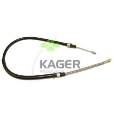 KAGER 19-0406 Трос, стояночная тормозная система для VOLKSWAGEN LT 40-55 I (Фольксваген Лт 40-55 и) KAGER 19-0406 Трос, стояночная тормозная система для VOLKSWAGEN LT 40-55 I (Фольксваген Лт 40-55 и)