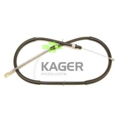 KAGER 19-0407 Трос, стояночная тормозная система для VOLKSWAGEN LT 40-55 I (Фольксваген Лт 40-55 и) KAGER 19-0407 Трос, стояночная тормозная система для VOLKSWAGEN LT 40-55 I (Фольксваген Лт 40-55 и)