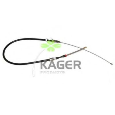 KAGER 19-0873 Трос, стояночная тормозная система для OPEL CORSA B (Опель Корса б) KAGER 19-0873 Трос, стояночная тормозная система для OPEL CORSA B (Опель Корса б)