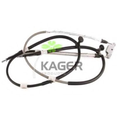 KAGER 19-1619 Трос, стояночная тормозная система для OPEL (Опель) KAGER 19-1619 Трос, стояночная тормозная система для OPEL (Опель)