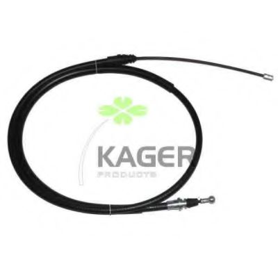 KAGER 19-1640 Трос, стояночная тормозная система для OPEL (Опель) KAGER 19-1640 Трос, стояночная тормозная система для OPEL (Опель)