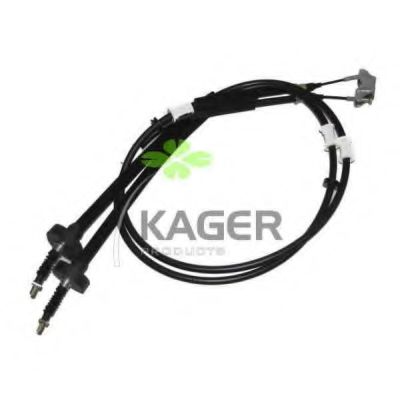 KAGER 19-1735 Трос, стояночная тормозная система для OPEL (Опель) KAGER 19-1735 Трос, стояночная тормозная система для OPEL (Опель)